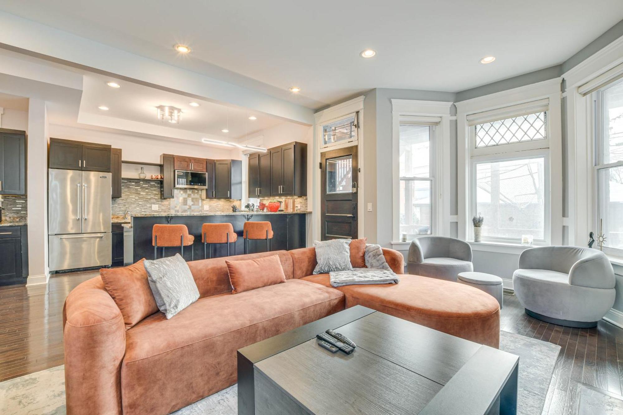 Spacious Condo With Deck About 3 Mi To Downtown Chicago! Eksteriør bilde